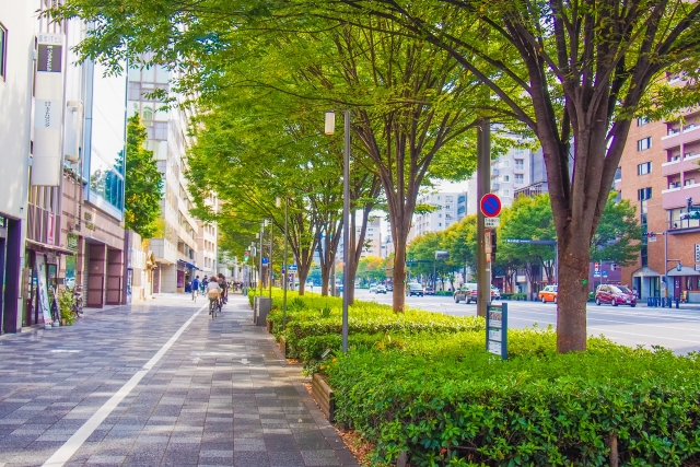 都会の街並み