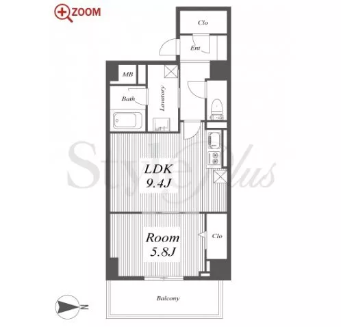 RESIDENCE丸の内七間町 間取り