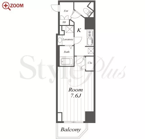 S-RESIDENCE名駅 間取り