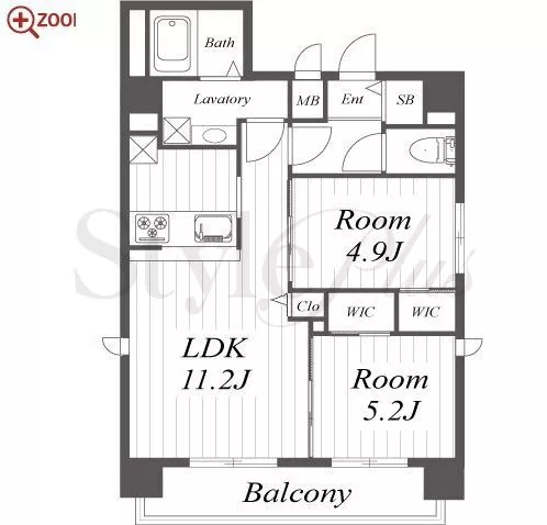 Z・R東別院 間取り