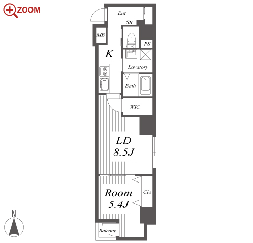 I Cube南船場 間取り