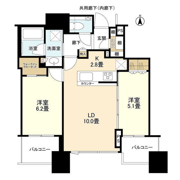 シティタワー大阪本町 間取り