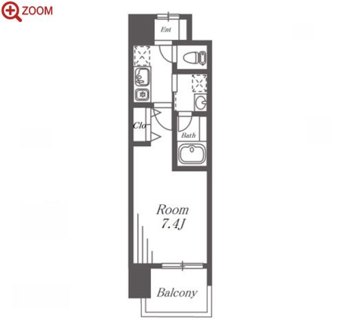 BROAD新うめきたRESIDENCE 間取り