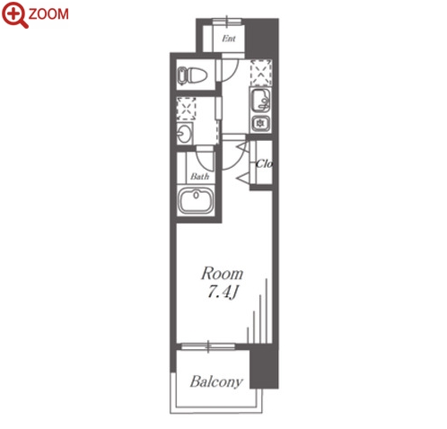 BROAD新うめきたRESIDENCE 間取り