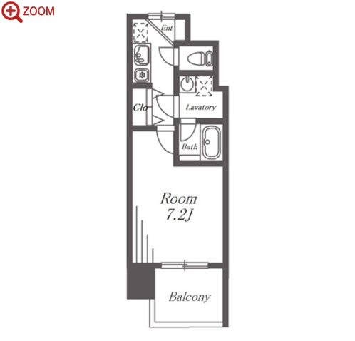 BROAD新うめきたRESIDENCE 間取り