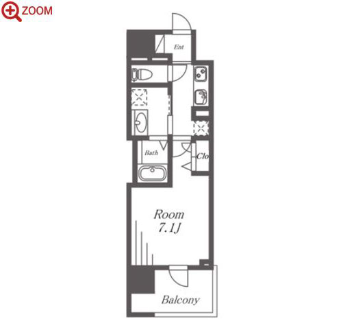 IBC Residence West 間取り