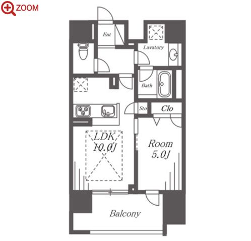 IBC Residence West 間取り