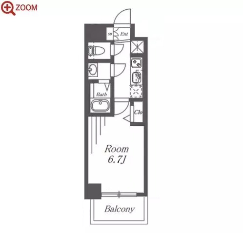 プレサンス海老江ジャルダン 間取り