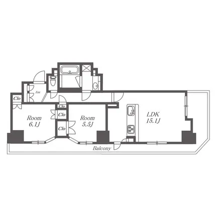 プレミスト南船場 間取り