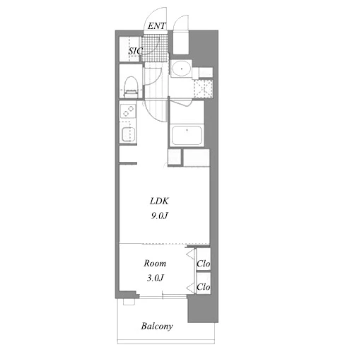 S-RESIDENCE天満橋ar 間取り