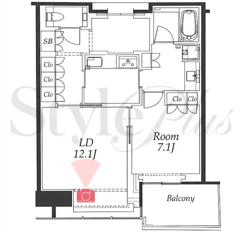 グラングリーン大阪 THE NORTH RESIDENCE 間取り