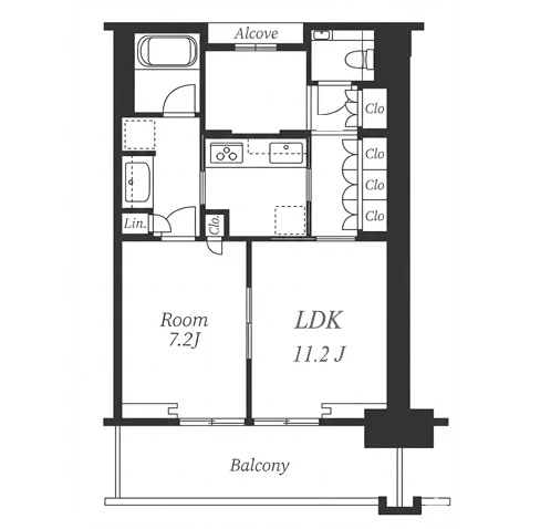 グラングリーン大阪 THE NORTH RESIDENCE 間取り