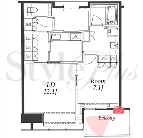 グラングリーン大阪 THE NORTH RESIDENCE 間取り