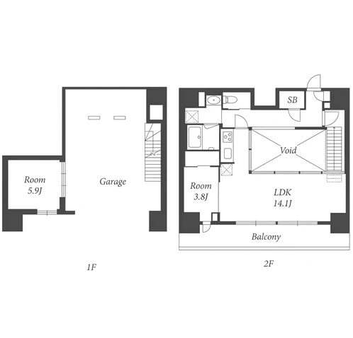 S-RESIDENCE松屋町asence 間取り