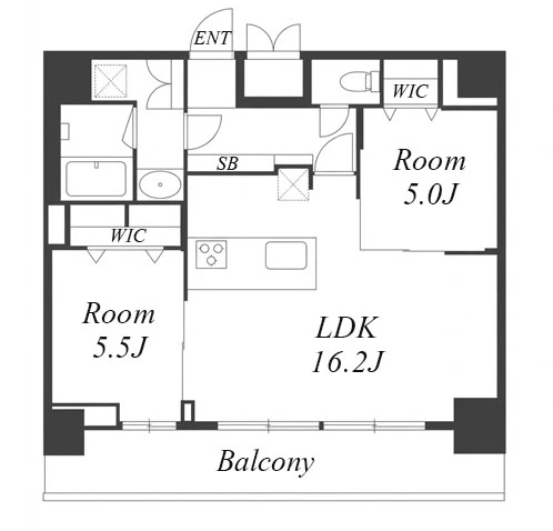 S-RESIDENCE松屋町asence 間取り