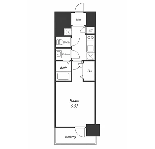 ファーストフィオーレ新町ファジスタ 間取り