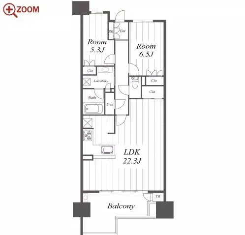 バンベール星ヶ丘ヒルズ 間取り