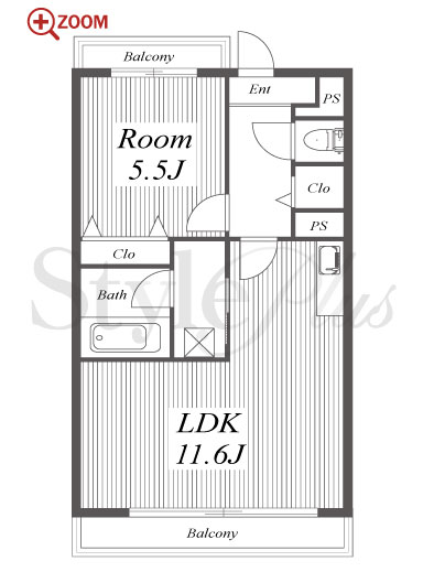 ヒヨシマンション 間取り