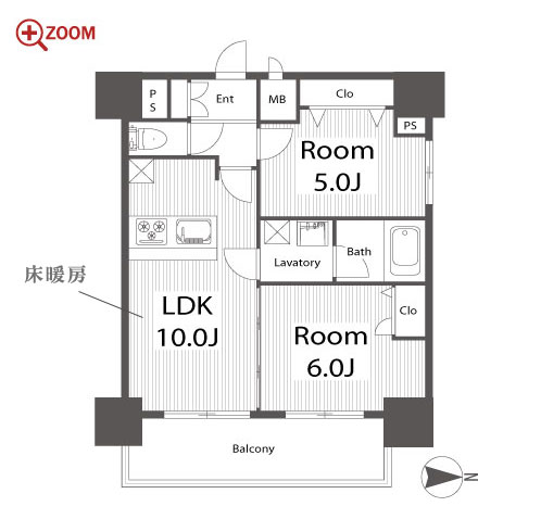 プレサンス錦プレミアム 間取り
