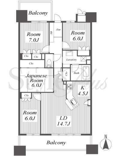 ライオンズガーデン東別院 間取り