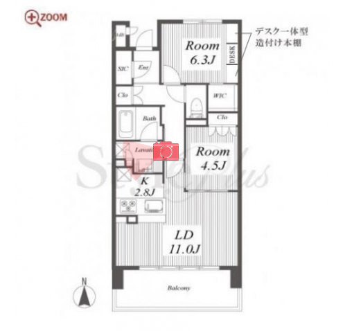 パークナード名古屋駅 間取り
