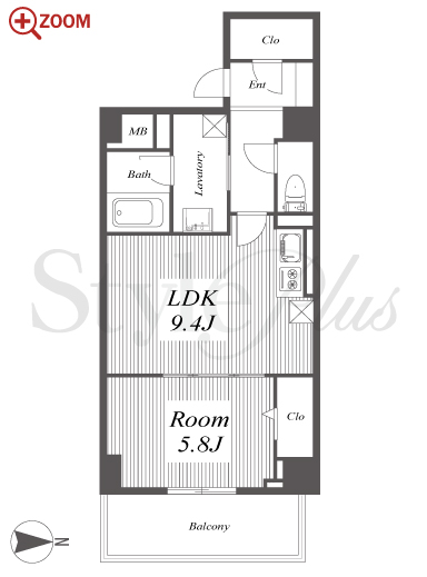RESIDENCE丸の内七間町 間取り
