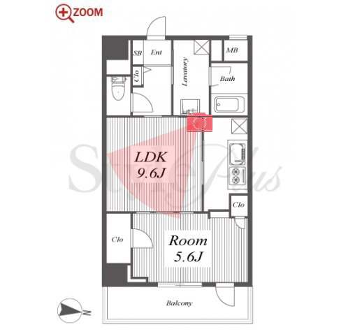 RESIDENCE丸の内七間町 間取り