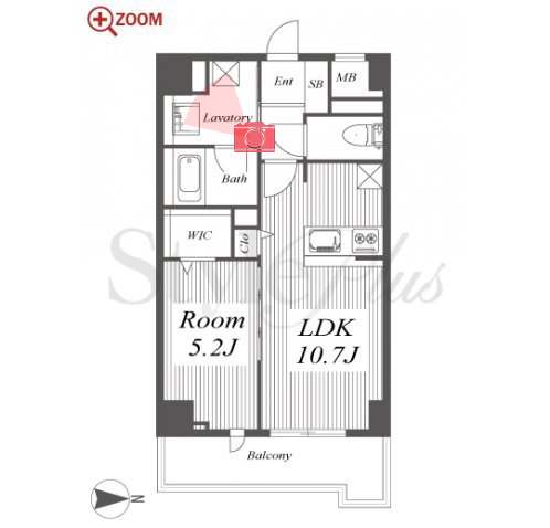 RESIDENCE丸の内七間町 間取り