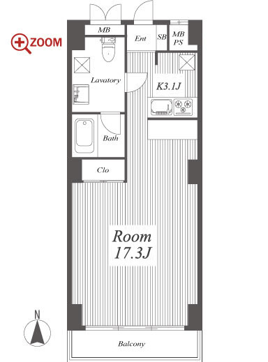 スクエア名駅南 間取り