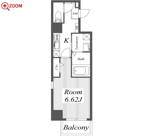Z・R名駅 間取り