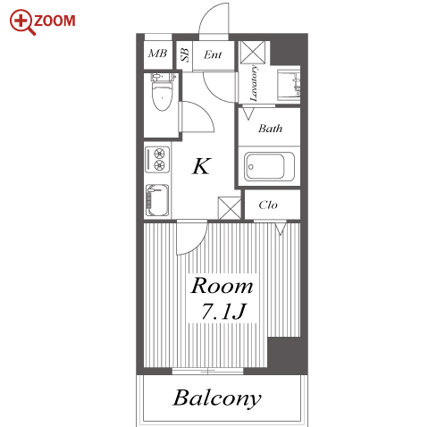 Z・R名駅 間取り