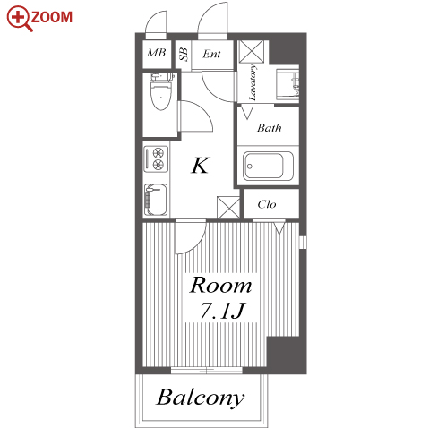 Z・R名駅 間取り