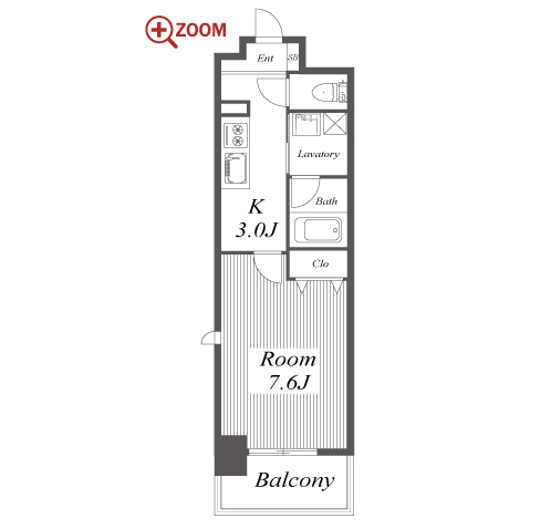 The Residence Imaike 間取り