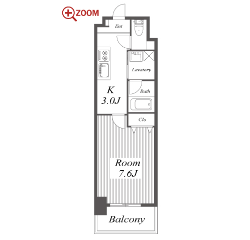The Residence Imaike 間取り