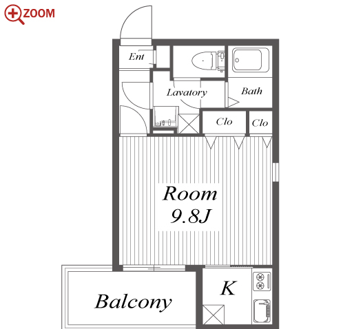 Branche桜山Chambre 間取り