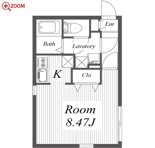 Branche桜山Chambre 間取り