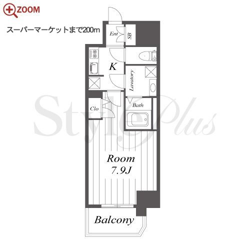 S-RESIDENCE葵 間取り
