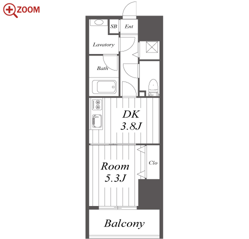 さくらHills NISHIKI Platinum Residence 間取り