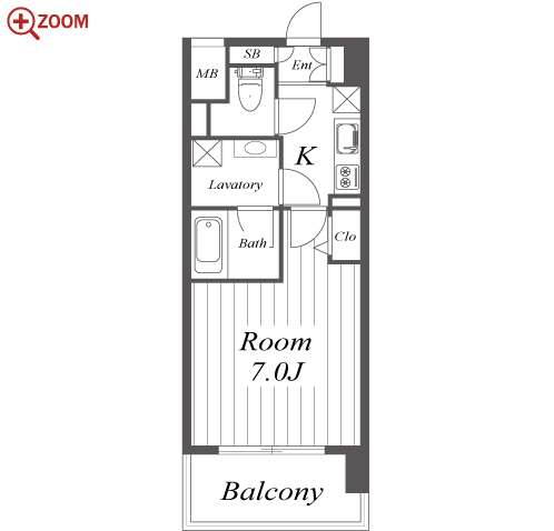 レジデンス東別院スクエア(旧ヴィークブライト名古屋東別院) 間取り