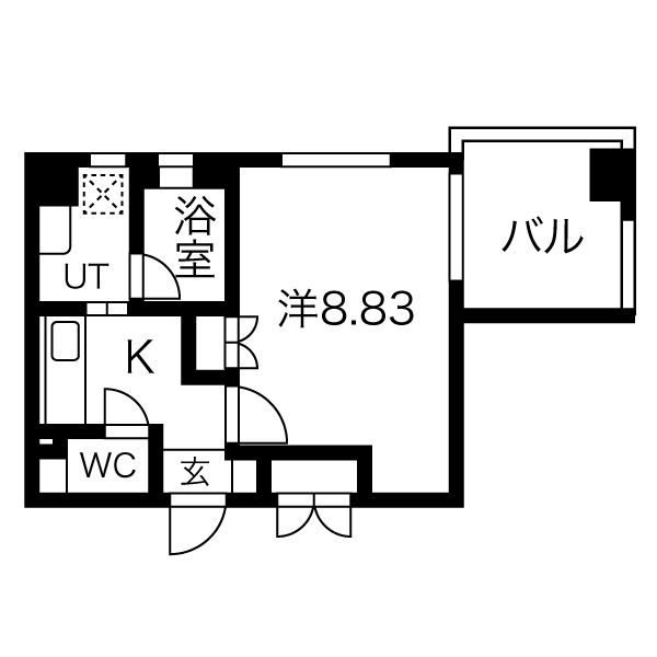 アールズコート千種イースト 間取り
