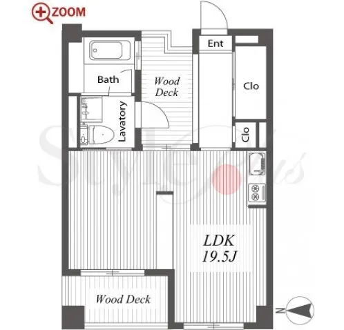 白川公園パークマンション 間取り