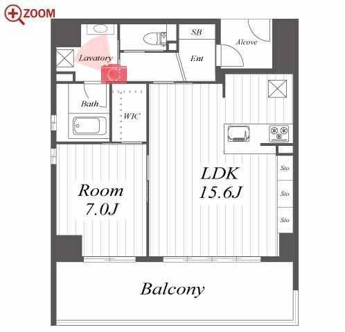 RESIDENCE KIKUZAKA 間取り