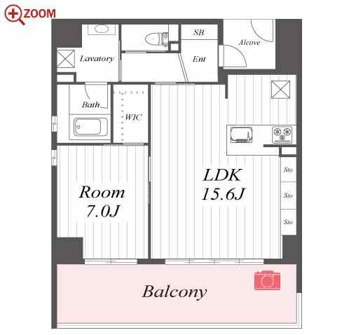 RESIDENCE KIKUZAKA 間取り