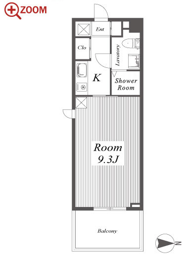 YS上前津 間取り