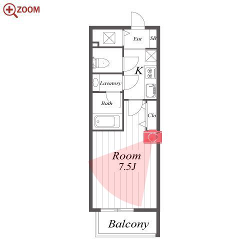 ブランシエスタ東別院 間取り