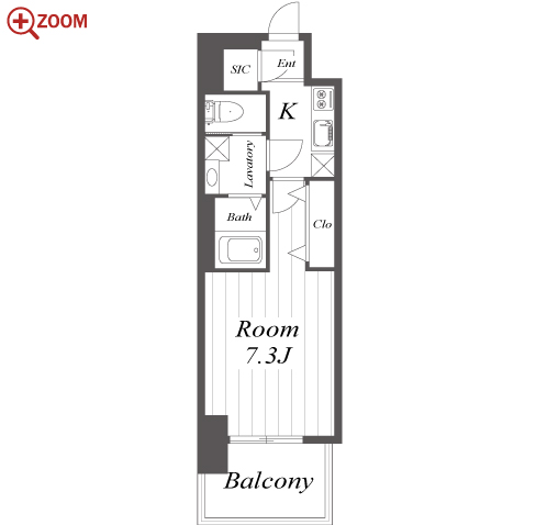 S-RESIDENCE名駅南 間取り