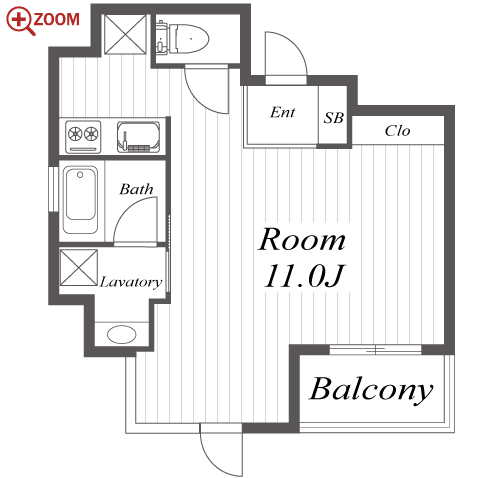 Vacation Rent今池 間取り