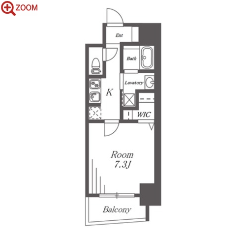 S-RESIDENCE今池駅前 間取り