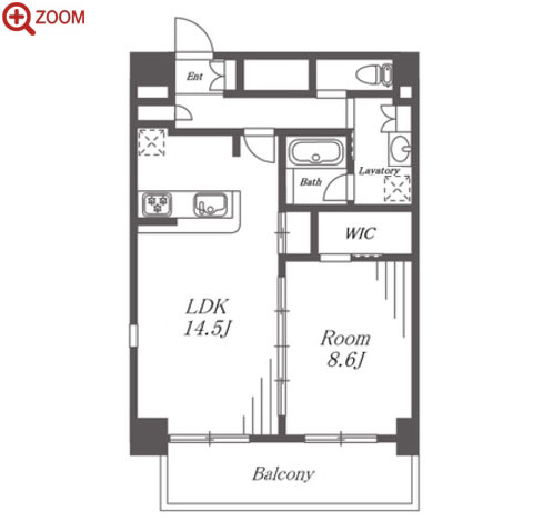 PURE RESIDENCE 名駅南 間取り