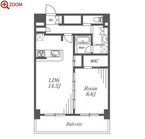 PURE RESIDENCE 名駅南 間取り